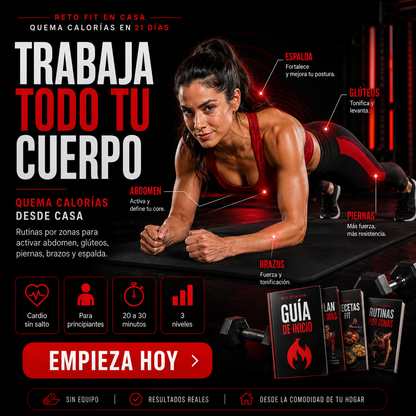 Reto Fit en Casa: Quema Calorías en 21 Días