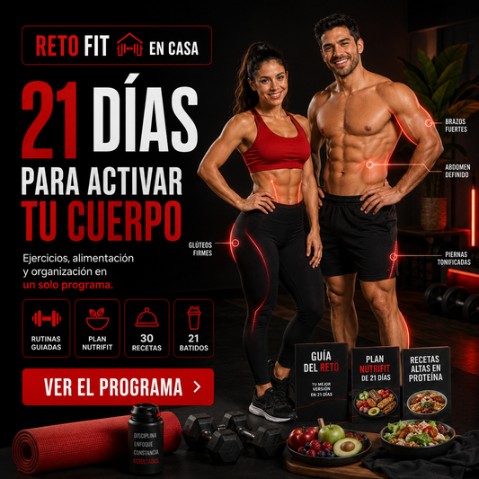 Reto Fit en Casa: Quema Calorías en 21 Días